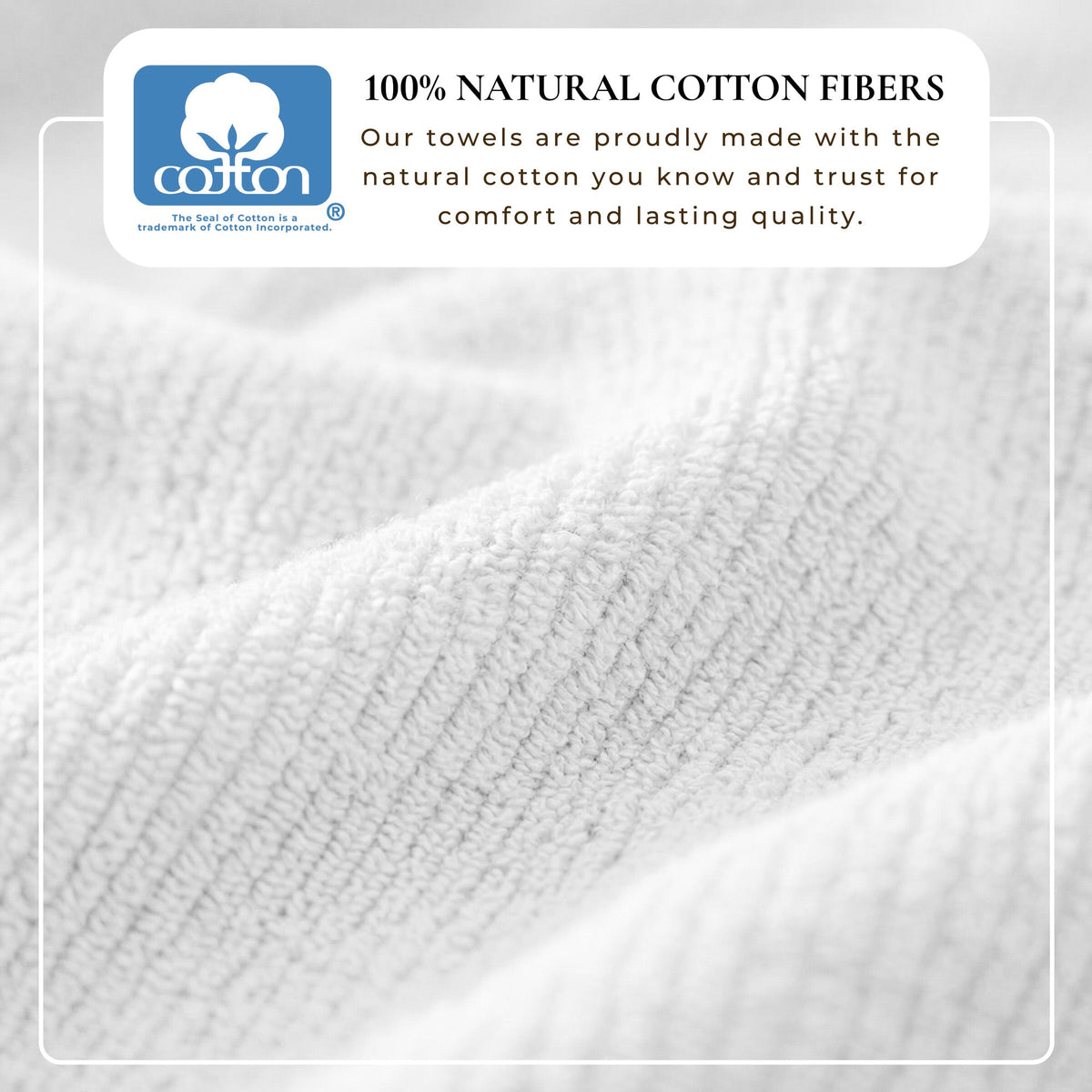 Georgiana Turkish Cotton Ribbed Bath Towel Set – 6 Piece