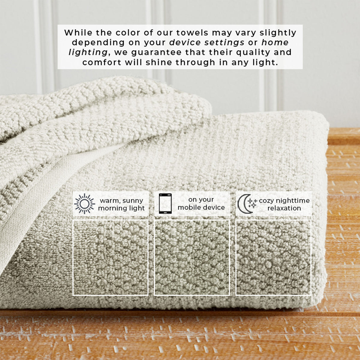 100% Cotton Woven Bath Towel Set Marbella