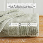 100% Cotton Woven Bath Towel Set Marbella