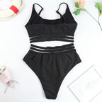 Women’s High-Waisted Push-Up Bikini Set