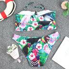 Women’s High-Waisted Push-Up Bikini Set