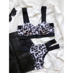 Women’s High-Waisted Push-Up Bikini Set