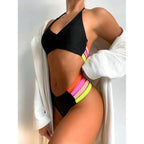 Women’s High-Waisted Push-Up Bikini Set