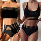 Women’s High-Waisted Push-Up Bikini Set