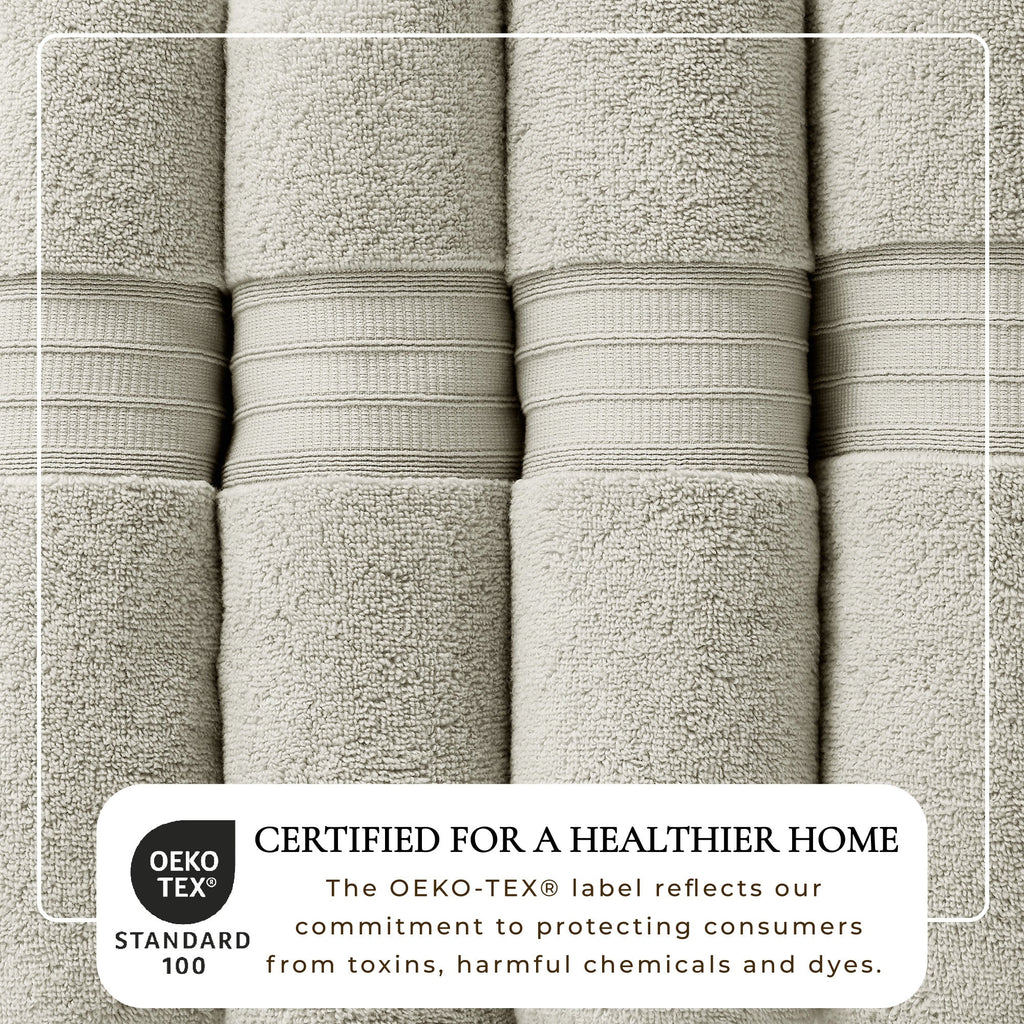 Chiara Collection 100% Cotton Premium Bath Towel Set