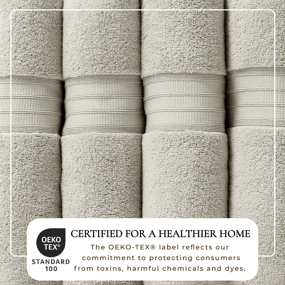 Chiara Collection 100% Cotton Premium Bath Towel Set