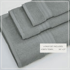 Cotton Terry Bath Towel Set - Cooper Collection