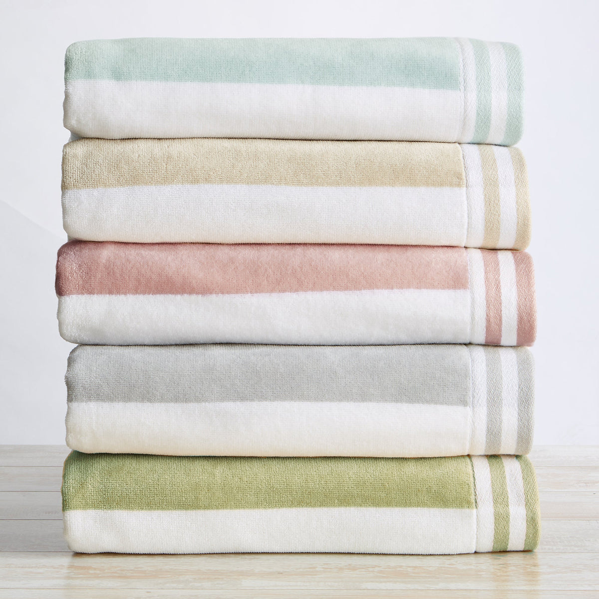 Striped Cabana Beach Towel - Edgartown Collection