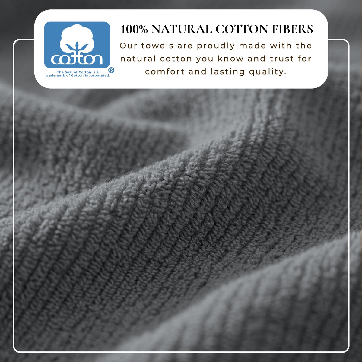 Georgiana Turkish Cotton Ribbed Bath Towel Set – 6 Piece