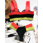 Women’s High-Waisted Push-Up Bikini Set