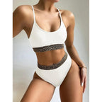 Women’s High-Waisted Push-Up Bikini Set