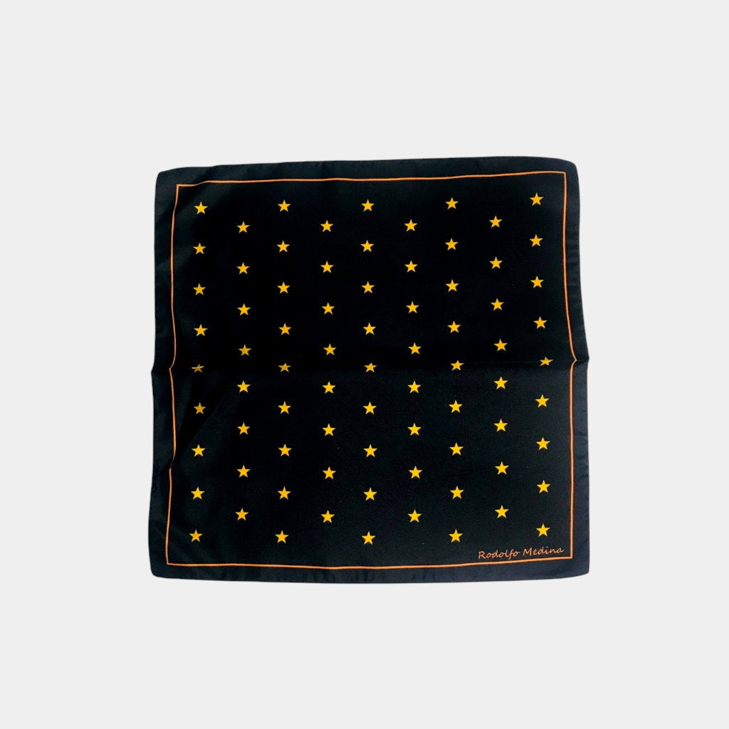 LUXURY ITALIAN SILK POCKET SQUARE