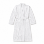 Turkish Cotton Terry Cloth Pleated Bathrobe