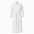 Turkish Cotton Terry Cloth Pleated Bathrobe