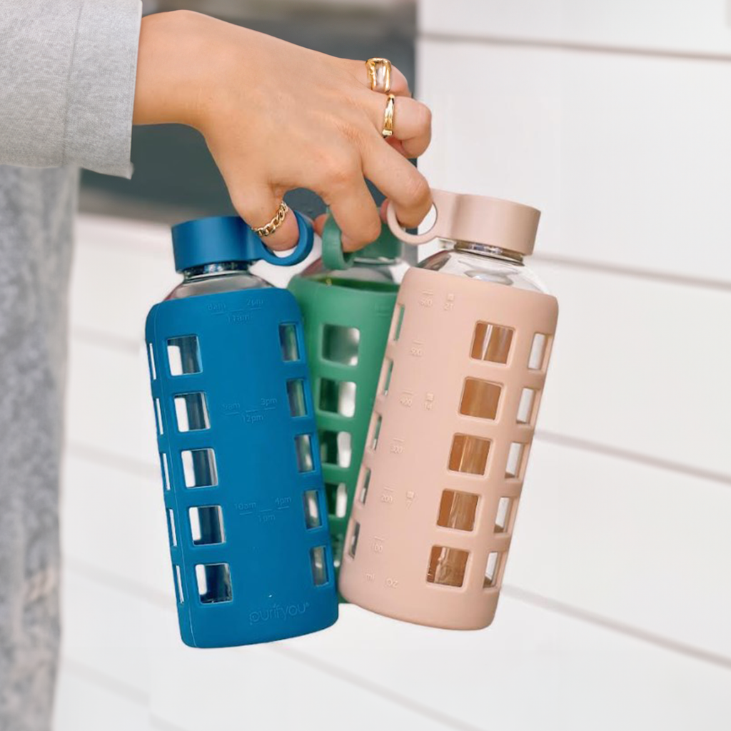 Purifyou Glass Water Bottles