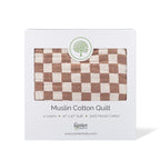 Rosewood Checker Quilt