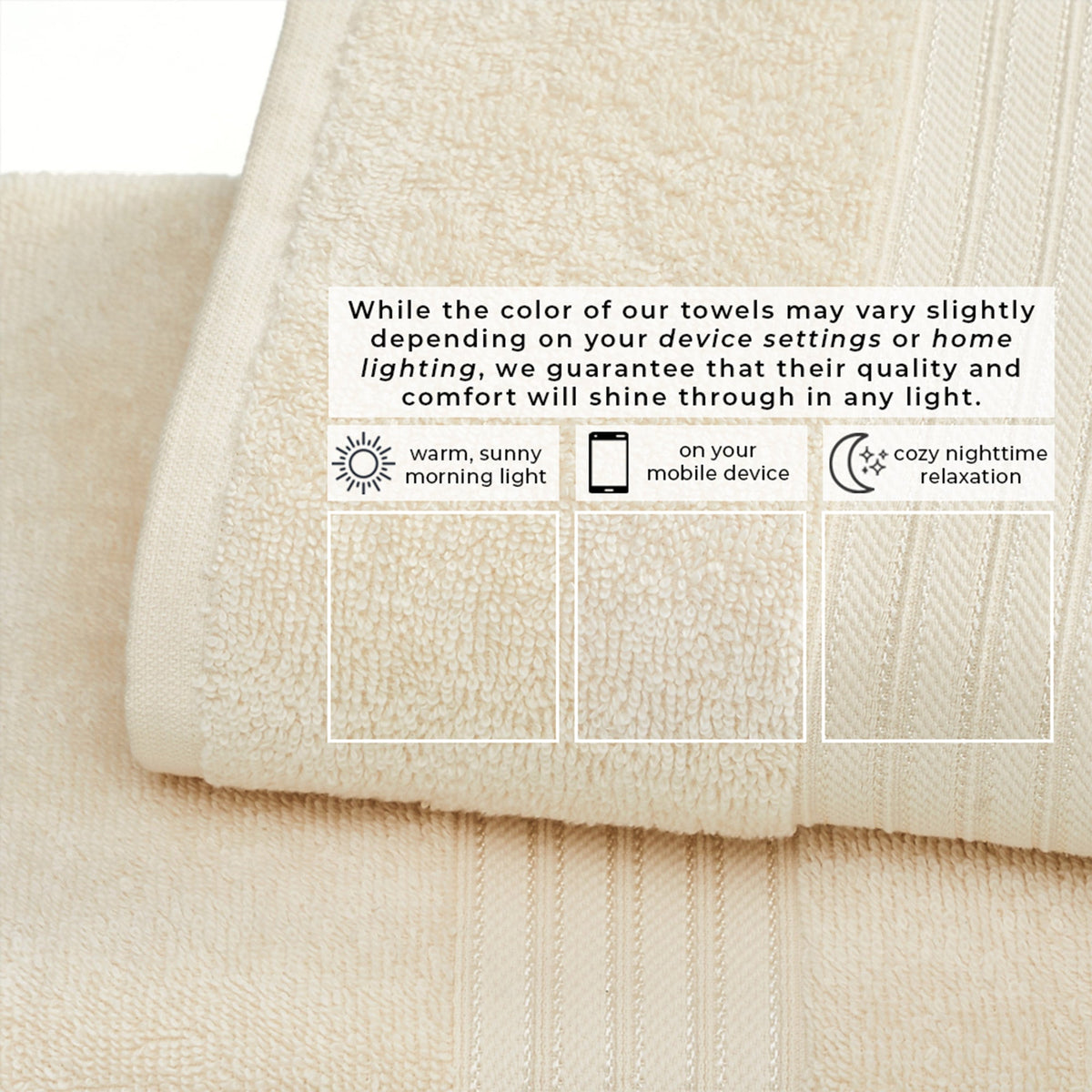 Cotton Terry Bath Towel Set - Cooper Collection