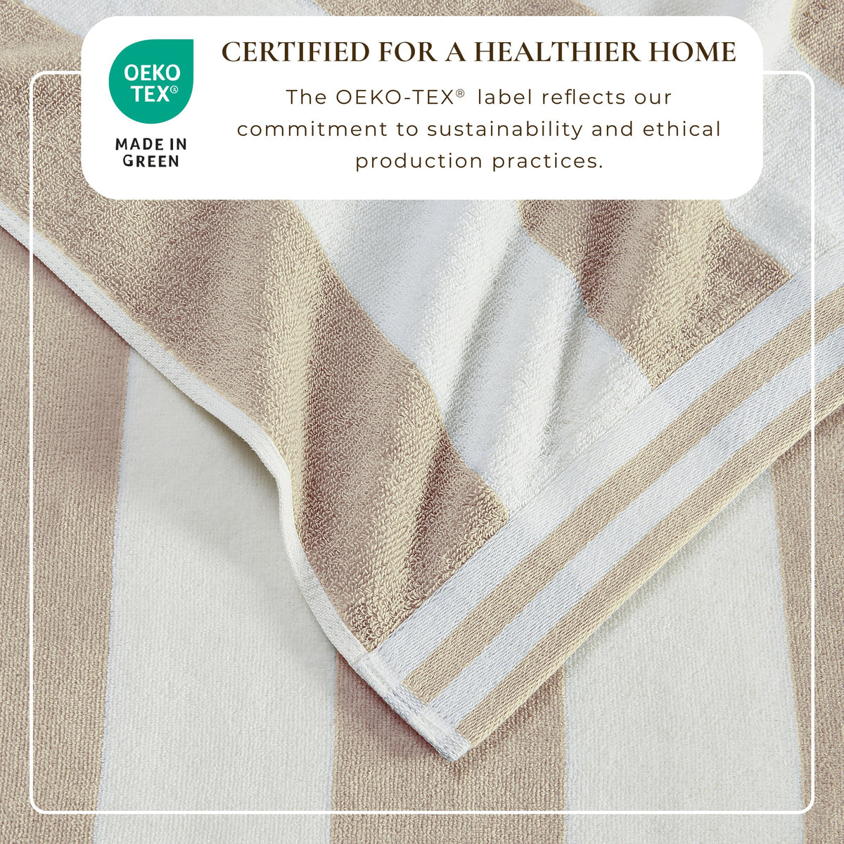 Striped Cabana Beach Towel - Edgartown Collection