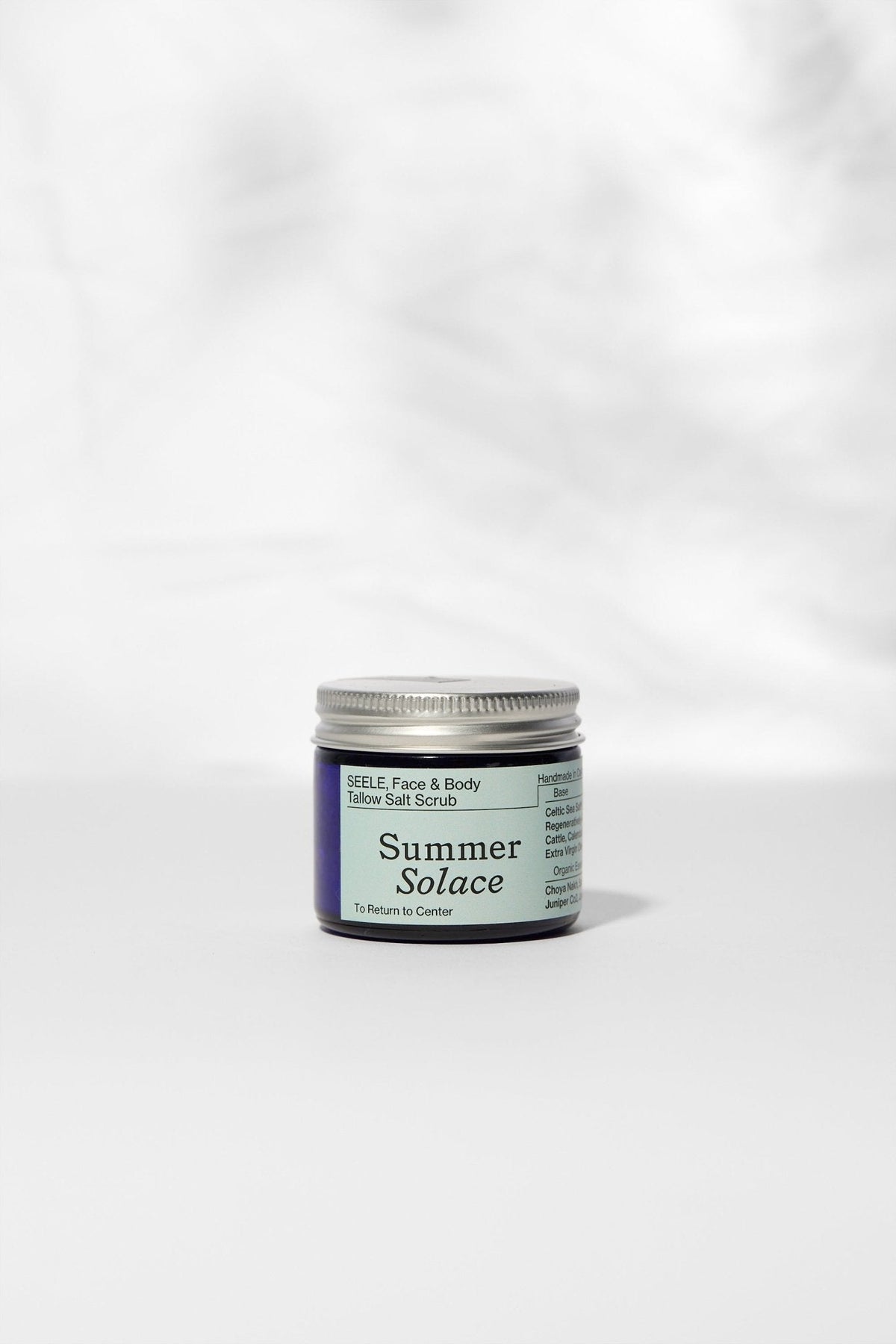 SEELE – Exfoliating Sea Salt Scrub | Celtic Salt®, Choya Nākh, Coriander & Pearl Extract