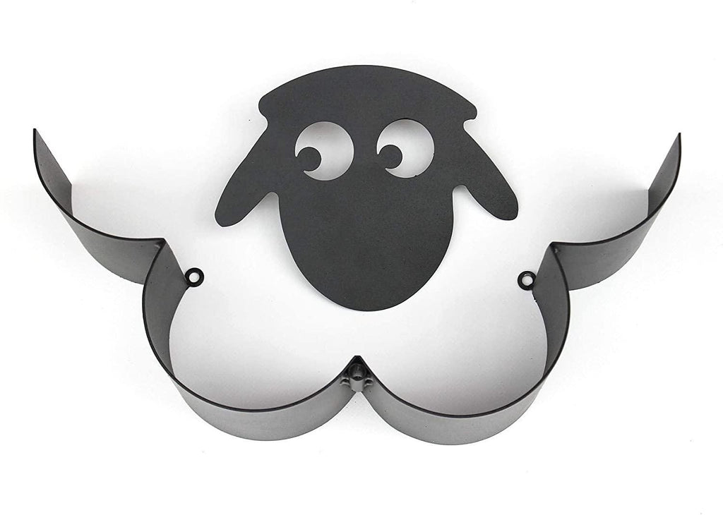 Sheep Wall-Mounted Toilet Paper Holder – 7 Roll Storage Rack