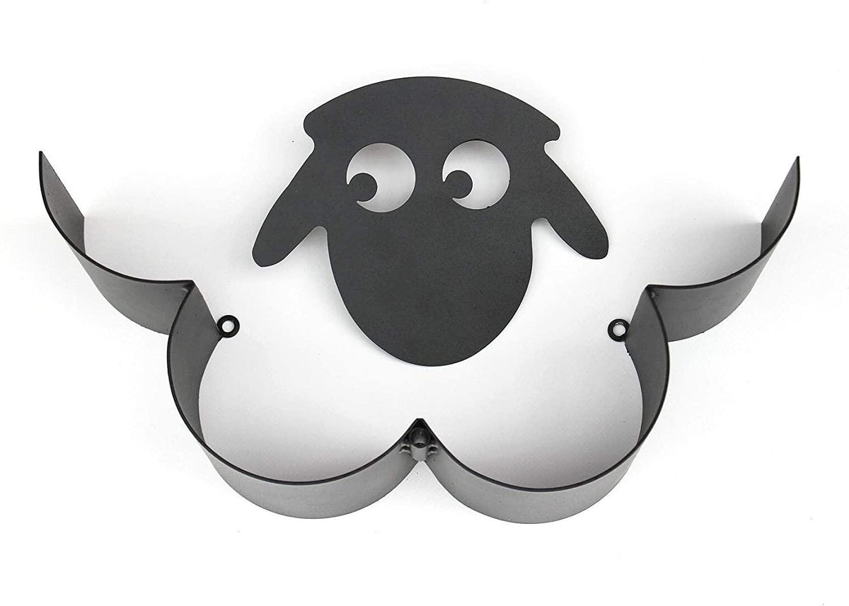 Sheep Wall-Mounted Toilet Paper Holder – 7 Roll Storage Rack