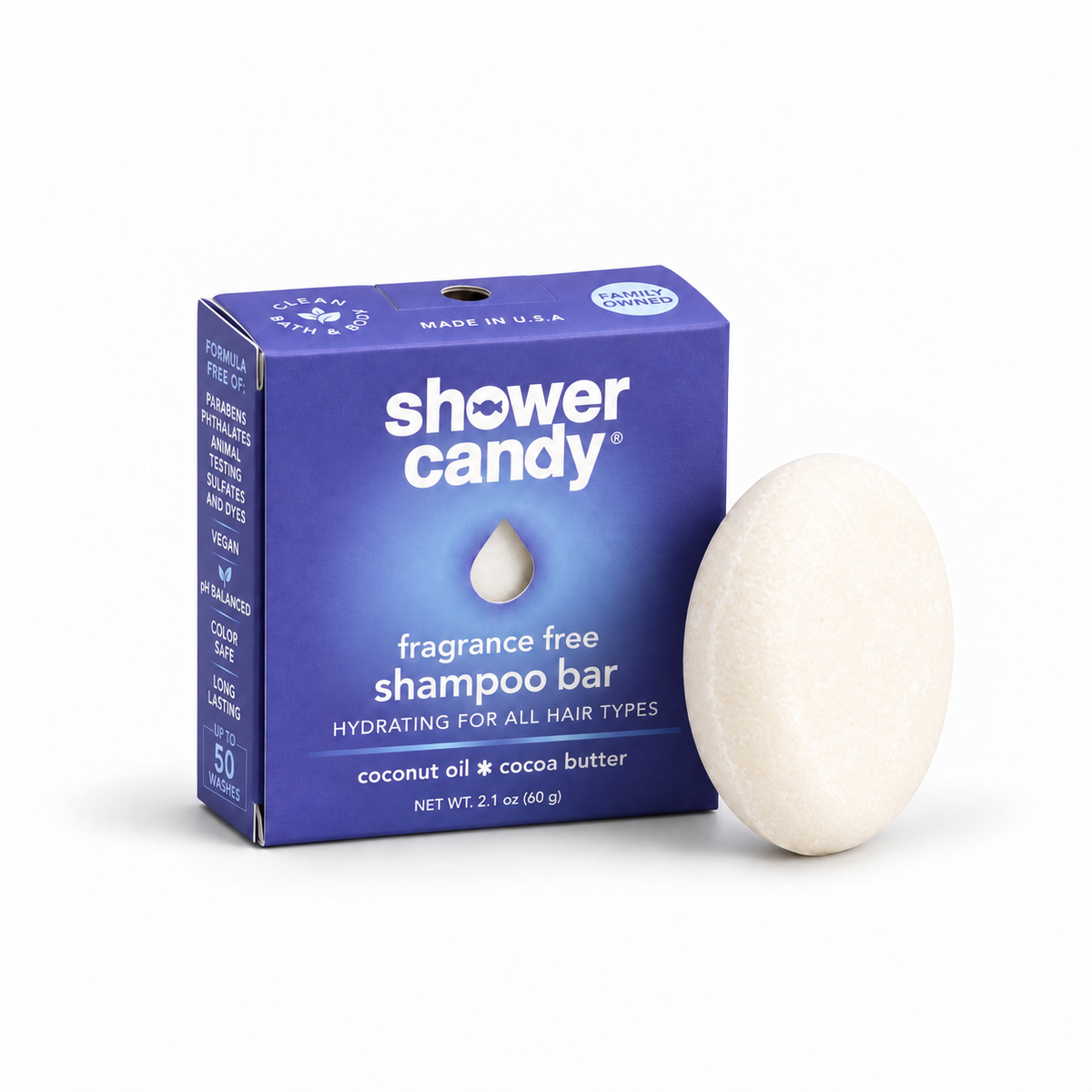 Fragrance Free Hydrating Shampoo Bar