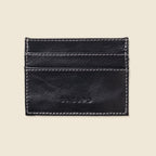 Slim Card Holder Wallet with RFID Protection - Black