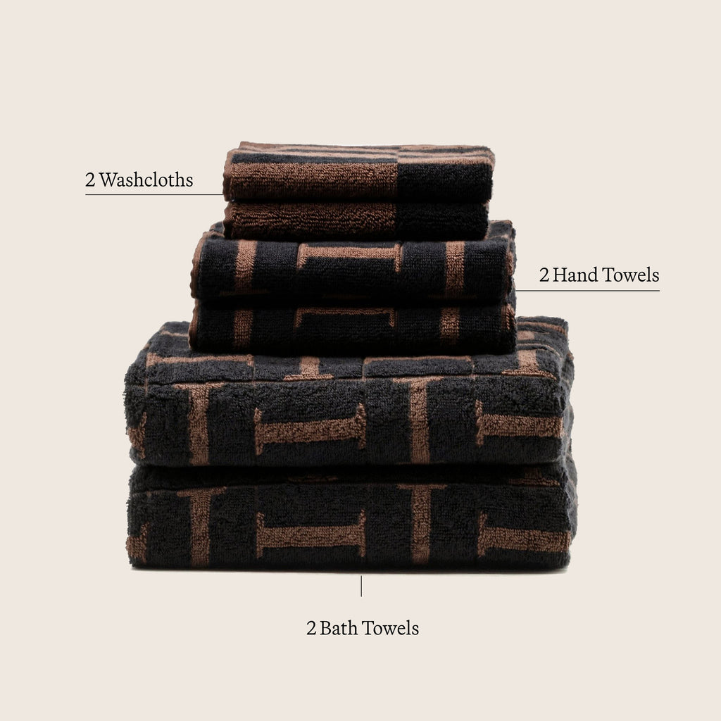 Tessera 600 GSM Australian Cotton Towel Set