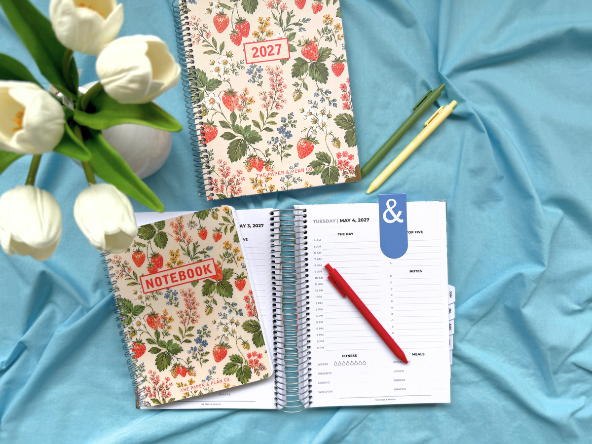 2027 Strawberry Fields Daily Planner