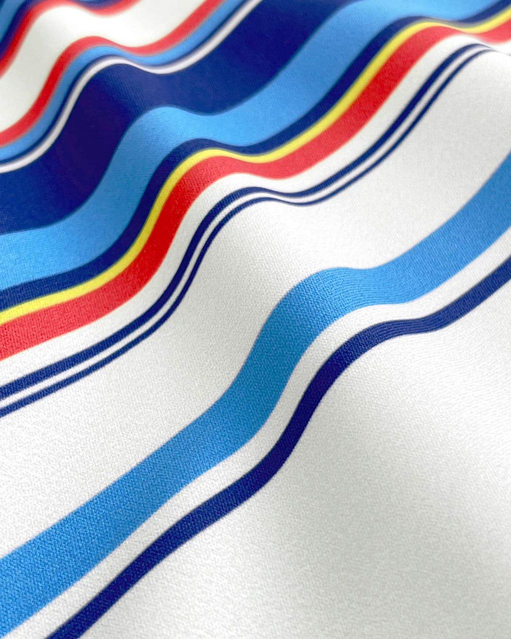 Men’s Navy Stripe Low-Rise Swim Brief