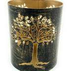 Tree Cutout Votive Candle Holde