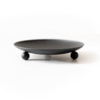 Black Wrought Iron Trivet & Candle Holder
