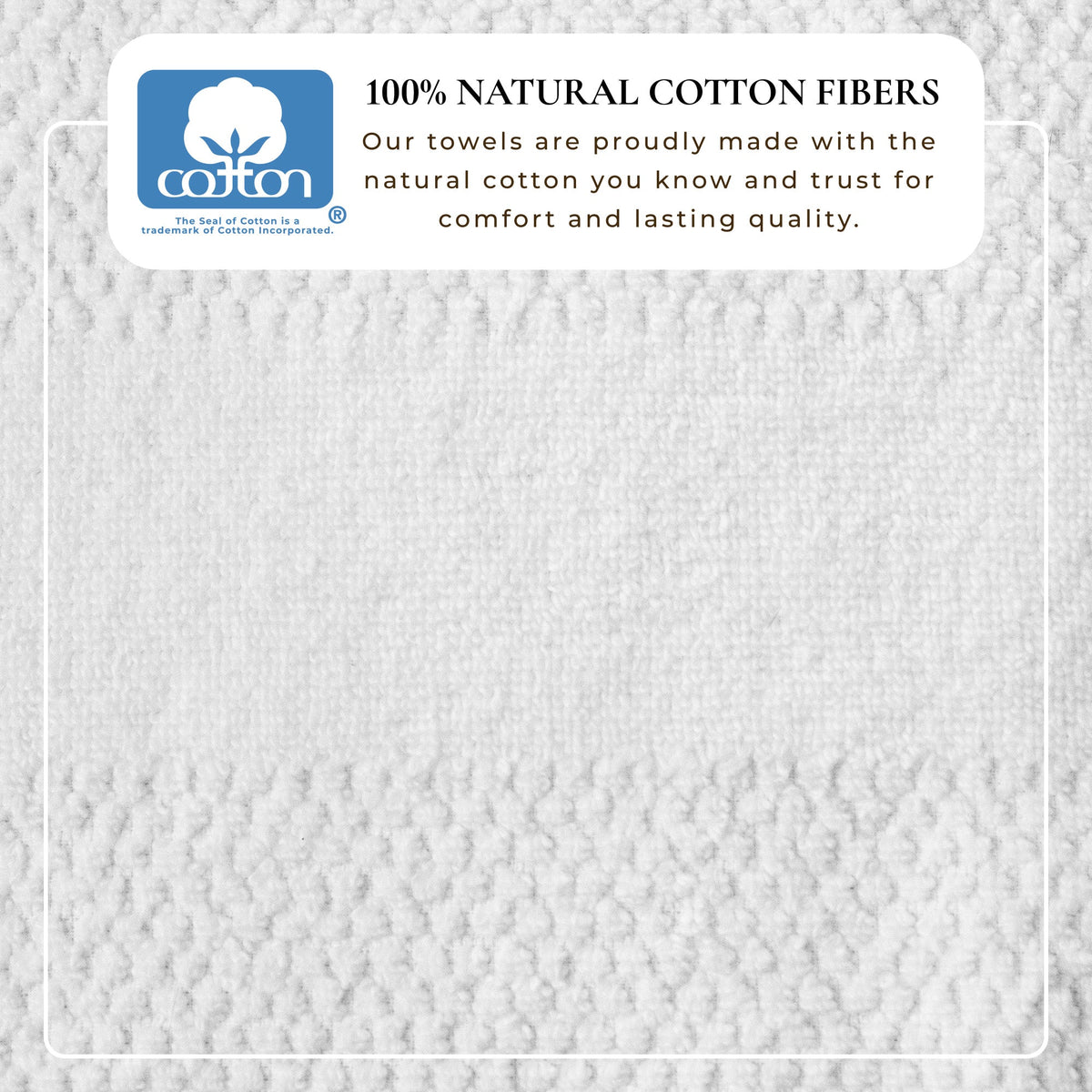 100% Cotton Woven Bath Towel Set Marbella