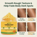 AMVital Turmeric Body Scrub – Exfoliating & Brightening Body Polish