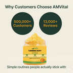 AMVital Turmeric Body Scrub – Exfoliating & Brightening Body Polish