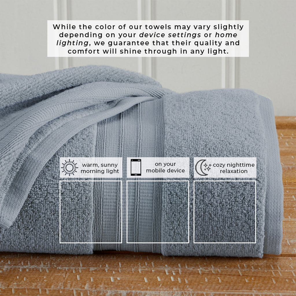 Chiara Collection 100% Cotton Premium Bath Towel Set