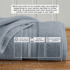 Chiara Collection 100% Cotton Premium Bath Towel Set