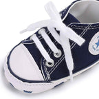 Baby Boys’ Denim High-Top Sneakers – 3–18 Months