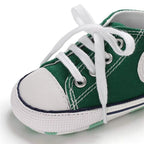 Baby Boys’ Denim High-Top Sneakers – 3–18 Months