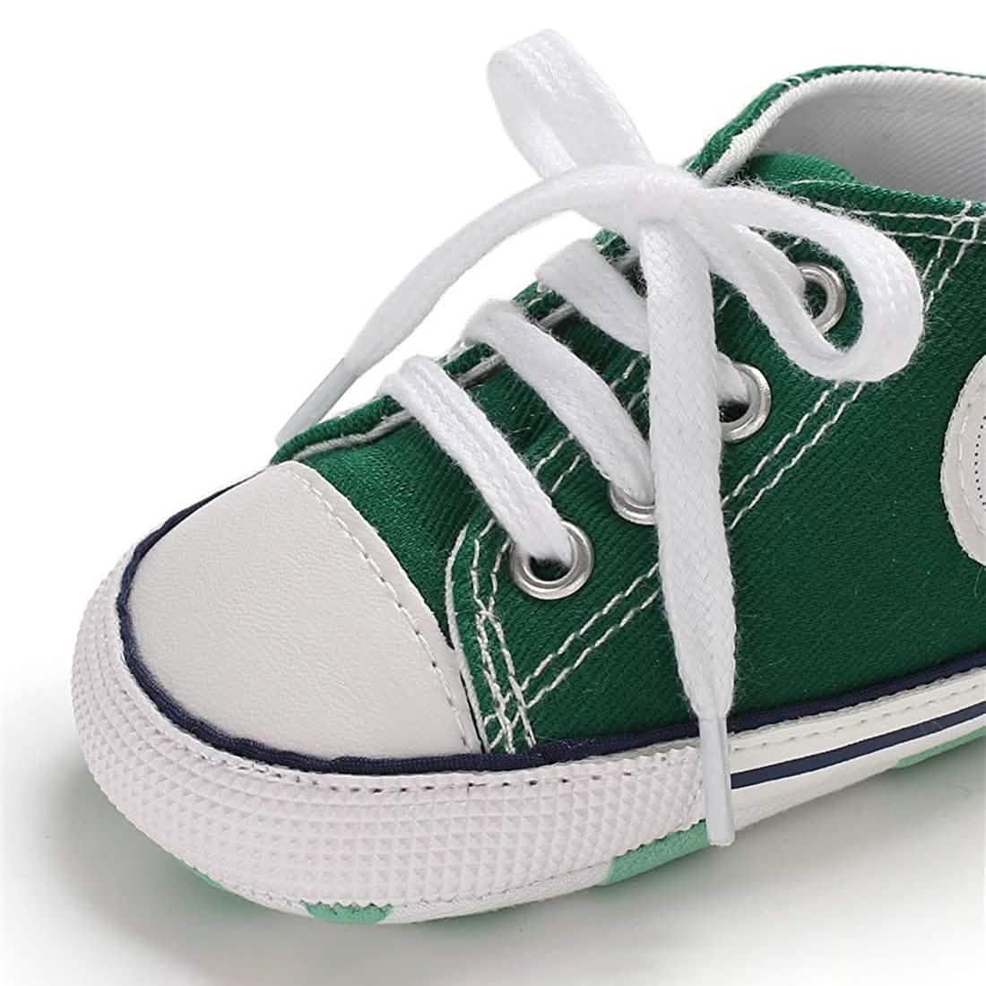 Baby Boys’ Denim High-Top Sneakers – 3–18 Months