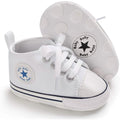 Baby Boys’ Denim High-Top Sneakers – 3–18 Months