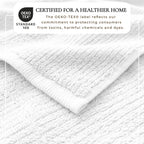 Georgiana Turkish Cotton Ribbed Bath Towel Set – 6 Piece