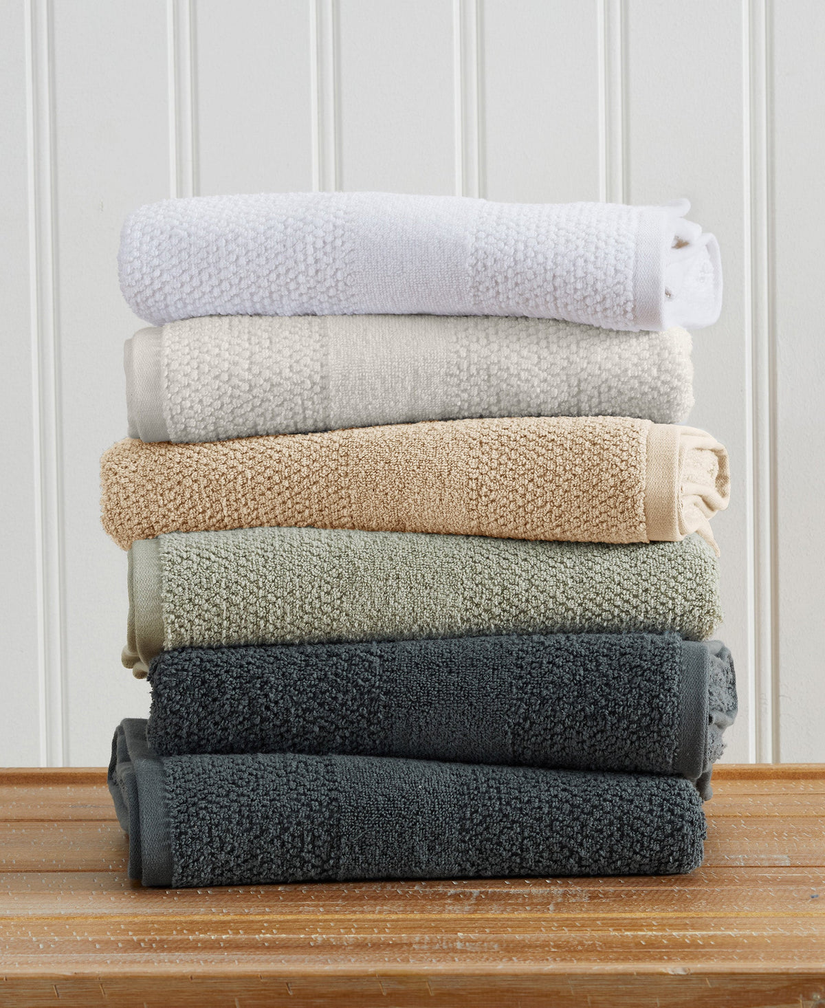 100% Cotton Woven Bath Towel Set Marbella