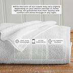 100% Cotton Woven Bath Towel Set Marbella