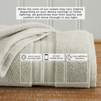Chiara Collection 100% Cotton Premium Bath Towel Set