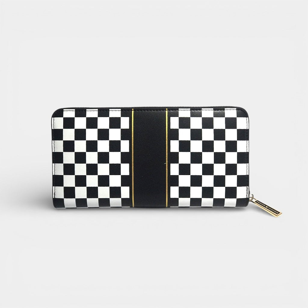 CROSS SQUARES ICON CONTINENTAL WALLET