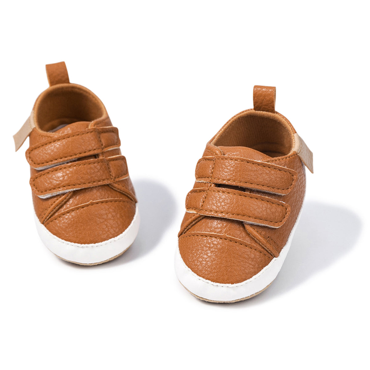 Baby Boys’ Brown Casual Sneakers – Soft Anti-Slip Style