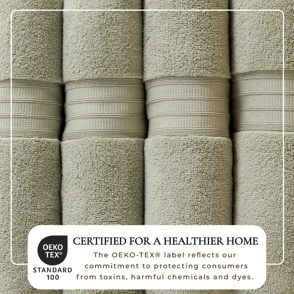 Chiara Collection 100% Cotton Premium Bath Towel Set