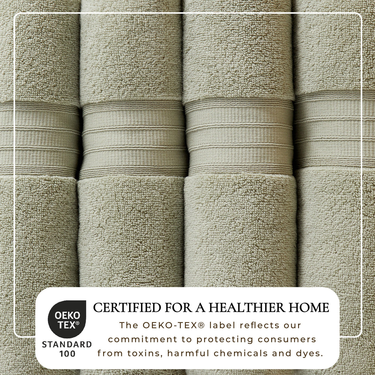 Chiara Collection 100% Cotton Premium Bath Towel Set